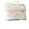 Nueva bolsa de cosméticos a cuadros original, nueva bolsa de almacenamiento portátil de gran capacidad y alto valor, bolsa de viaje para mujer.