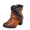2021Inverno Amazon Tamanho Grande Salto Grosso Sapatos Femininos da Moda