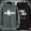 Sudadera con capucha de otoño para hombre, estilo primavera/otoño 2025, top casual holgado para adolescentes, chaqueta oversized de marca de moda
