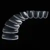 Arte de Uñas 500 Piezas Color Transparente Pegatina Completa Armadura de Baile Ballet Armadura de Cabeza Plana Armadura Natural Sin Rastro Excluyendo Impuestos