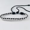 Pulsera Creativa Xizang de Colores Mixtos Cuerda de Mano Trenzada de Ocho Hilos HD026 Pulsera Tejida de Hilo Dorado de Colores Mixtos