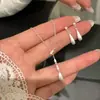Collar de Plata de Ley S925 con Diamante Cepillado en Forma de Gota de Agua para Mujer, Nicho de Alta Gama, Lujo Accesible, Elegante, Versátil, Nuevos Accesorios