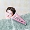 Wu Shixun estrella periférico acrílico bb clip accesorios para el cabello tocado ayuda para concierto periférico de imagen