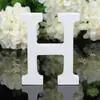 27 letras de 8 cm de alto, adornos de letras inglesas de madera blanca y accesorios para decoración del hogar, bodas, fotografía &-S