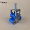 Braçadeira de tubo de aço em forma de C eletricista braçadeira de tubo clipe de tubo peça de fixação conexões de aço em forma de C para água e eletricidade 20 clipes de aço inoxidável para eletroduto de PVC