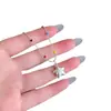 Collar de Estrella de Colores con Cuentas Ocean Star para Mujer, Diseño de Nicho, Exquisita Cadena para Clavícula, Accesorio Estilo Vacaciones en la Playa