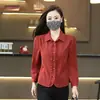 Nueva Camisa Elegante para Mujer Otoño 2026, Juvenil, Holgada, Adelgazante, Versátil, Manga Larga, Blusa Primavera/Otoño, Moderna