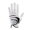 Guantes de Golf para Hombre de PU y Piel de Oveja Empalmados Antideslizantes Transpirables para Mano Izquierda o Derecha, Pieza Única, Entrega Directa de Fábrica