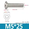 Tornillos de Acero Inoxidable 304 Biselados de Cabeza Hexagonal con Vaso Pernos Cabeza Plana Redonda Borde Biselado Accesorios para Muebles Tornillos M3M4M6