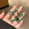 Pinza para el pelo de estrella grande de 5 cm estilo coreano clip BB para pelo suelto clip para flequillo clip lateral tocado pinza de estrella de cinco puntas simple
