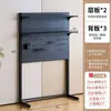 Estante de tablero de clavijas vertical para suelo, decoración de sala de juegos, estante de almacenamiento de metal, transformación sin perforaciones para escritorio de computadora