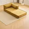 Sofá de Tecido para Sala de Estar, Aluguel de Apartamento Pequeno, Sofá Compacto Individual/Duplo, Lavável, Sofá-Cama Dobrável de Dupla Finalidade
