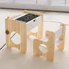 Mesa de brinquedo para crianças Estante infantil Conjunto de mesa e cadeira infantil Mesa de jogos infantil Mesa de atividades para bebês Mesa de desenho infantil
