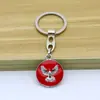 Suministro Transfronterizo al por Mayor y al por Menor Collar con Colgante de Paloma Colgante de Joyería Colgante de Llavero de Metal Colgante para Bolso