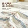 Toalla de baño de gasa de cáñamo, extragrande y gruesa, suave y transpirable, adecuada para adultos y niños, para uso doméstico, muy absorbente y de secado rápido, ideal para el baño