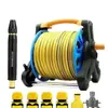 Pistola de agua multifuncional de alta presión para lavar autos, manguera para uso doméstico, boquilla de riego para regar verduras y flores, set de almacenamiento