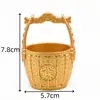 Latão um balde de ornamentos de ouro lettering tesouro da sorte um balde de tesouro Jiangshan balde pequeno ornamentos de mesa criativos atacado