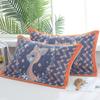Toalla de almohada funda de almohada de gasa de alta calidad toalla multicapa resistente a las manchas absorbente del sudor Cuatro Estaciones de alta calidad extragrande engrosada Cuatro Estaciones para el hogar venta al por mayor