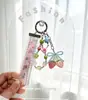 Lindo Llavero de Dopamina DIY con Forma de Gotita, Colgante de Cadena para Teléfono Estilo Ins, Accesorio Creativo de Nicho