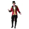 Fantasia de Halloween masculina DJ smoking domador mágico uniforme palhaço COSPLAY show