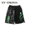 Marca de Moda Transfronteriza Verano 2024 Serie de Estampado de Cabeza de Tiburón 3D Camuflaje Pantalones Cortos Casuales de Playa para Hombre y Mujer