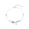 Colar Original Tichia de Pérolas Artificiais Flor de Lótus para Mulheres, Harmônico e Bonito Design Floral de Nicho Corrente Clavicular Estilo Luminoso
