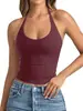 Nova Camiseta de Cor Sólida Slim-Fit Estilo Europeu e Americano para Mulheres, Primavera 2026, Top Sem Mangas Estilo Garota Spicy, Fashionável e Tendência