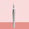 Herramienta Especializada para el Cuidado de Barba y Cejas, Pinzas para Cejas de Acero Inoxidable, Pinzas Depiladoras, Pinzas Pequeñas de Alta Precisión, Pinzas para Cejas