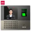 Máquina de Ponto Deli 13888S com Reconhecimento Facial e de Impressão Digital (Cinza prateado) (Taiwan)