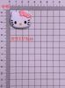 KT Gato Desenho Animado Fofo Laço DIY Acessórios de Silicone Macio Adesivo Chinelos Decorativos Capa de Celular Patch para Copo d'Água