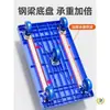 Carro Pequeño para Transportar Mercancías Remolque Plegable Portátil Ruedas Silenciosas Carro de Plataforma Dolly Carretilla de Mano para el Hogar y Express Pequeño de Arrastre