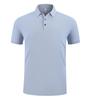 Camisa Cultural de Gaze 40S Roupa de Trabalho Camiseta Camisa Cultural Personalizada Camisa Polo de Lapela de Manga Curta Logo Bordado Impresso Personalizado