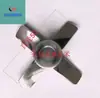 Agitador de Ala Plegable Cruzada de Cuatro Hojas para Laboratorio con Manguito de Eje de Doble Capa, Accesorios de Mezclador Móviles, Tipo Vertical
