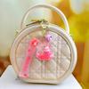 Conejo de baño rosa aceite lindo muñeco de baño conejo coche bolsa colgante lindo dibujos animados regalo venta al por mayor