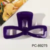 Pajarita de PC Premium Pinza Grande para el Cabello Nueva Horquilla de Pelo de Pajarita Pintada con Spray UV Pinza de Tiburón para Moño Versátil Venta al por Mayor