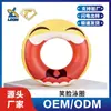 Anillo inflable para piscina con forma de monstruo temático de Halloween OEM, anillo de natación de PVC, equipo de salvavidas, anillo flotante, personalización de logotipo