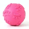Brinquedo para Cachorro Latido Estranho FooTPR Impressão Bola TPR Brinquedo Treinamento Limpeza de Dentes Divertido Interativo Fabricante Transfronteiriço Atacado