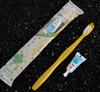Venta al por mayor de fábrica hotel desechable cepillo de dientes pasta de dientes combinación set de lavado B & B Posada hotel se puede hacer LOGO