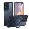 Adequado para Capa de Celular Honor X6A/X6B, Capa Protetora Anti-Queda Magnética Estilo Militar com Sensação de Pele Huawei