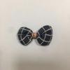 Acessórios DIY de Laço Xadrez Acessórios de Cabelo Grampo de Cabelo Tecido Semi-Acabado Acessórios para Roupas Nó de Algodão Xadrez