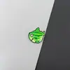 Broche Divertido e Fashion de Tubarão Melancia Insígnia com Design de Tubarão Melancia Acessórios de Peixe Bobo Desenho Animado Decoração para Roupas Bolsas