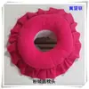 Almohada Larga para Salón de Belleza, Almohada en Forma de O, Almohada con Agujero para Cabecera, Almohada Facial Redonda, Extraíble y Lavable, Venta Directa del Fabricante