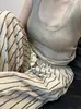 Camisola acanalada de cuello en U para mujer, Top de capa interior ajustado para Primavera/Verano 2026, Camiseta sin mangas versátil para usar con otras prendas