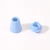 Fivela colorida de plástico com capuz e cordão para moletom e jaqueta, fivela antiderrapante para cordão, fivela decorativa DIY para cós elástico