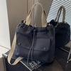 Bolsa Casual de Grande Capacidade para Mulheres 2026 Nova Versátil Bolsa Tote Casual para Estudantes Universitários Indo para a Aula Bolsa de Ombro Único Transversal