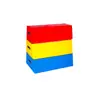 Conjunto Completo de Equipamentos Educacionais Macios para Jardim de Infância, Equipamentos de Treinamento de Aptidão Física Infantil, Auxílios de Ensino para Integração Sensorial, Caixa de Pular, Cavalo de Pular, Barra de Equilíbrio