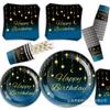 Suministros para Fiesta Temática de Cumpleaños Cielo Estrellado de Amazon, Decoración de Fiesta Cielo Estrellado, Banner, Guirnalda, Vajilla Desechable