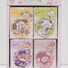 Espelho Sanrio de Anime Fofo com Aparência de Alta Qualidade Kuromi Melody Cão Pudding Kt Espelho Redondo Portátil