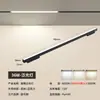 Lámpara de riel de atracción magnética lámpara principal empotrada iluminación de sala de estar foco reflector reflector tira de riel oculta de montaje abierto