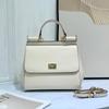 Nova Coleção Miss Sicily Estampa de Palmeira Simples Versátil Ombro Transversal Portátil Moda para o Dia a Dia Banquete Bolsa Feminina